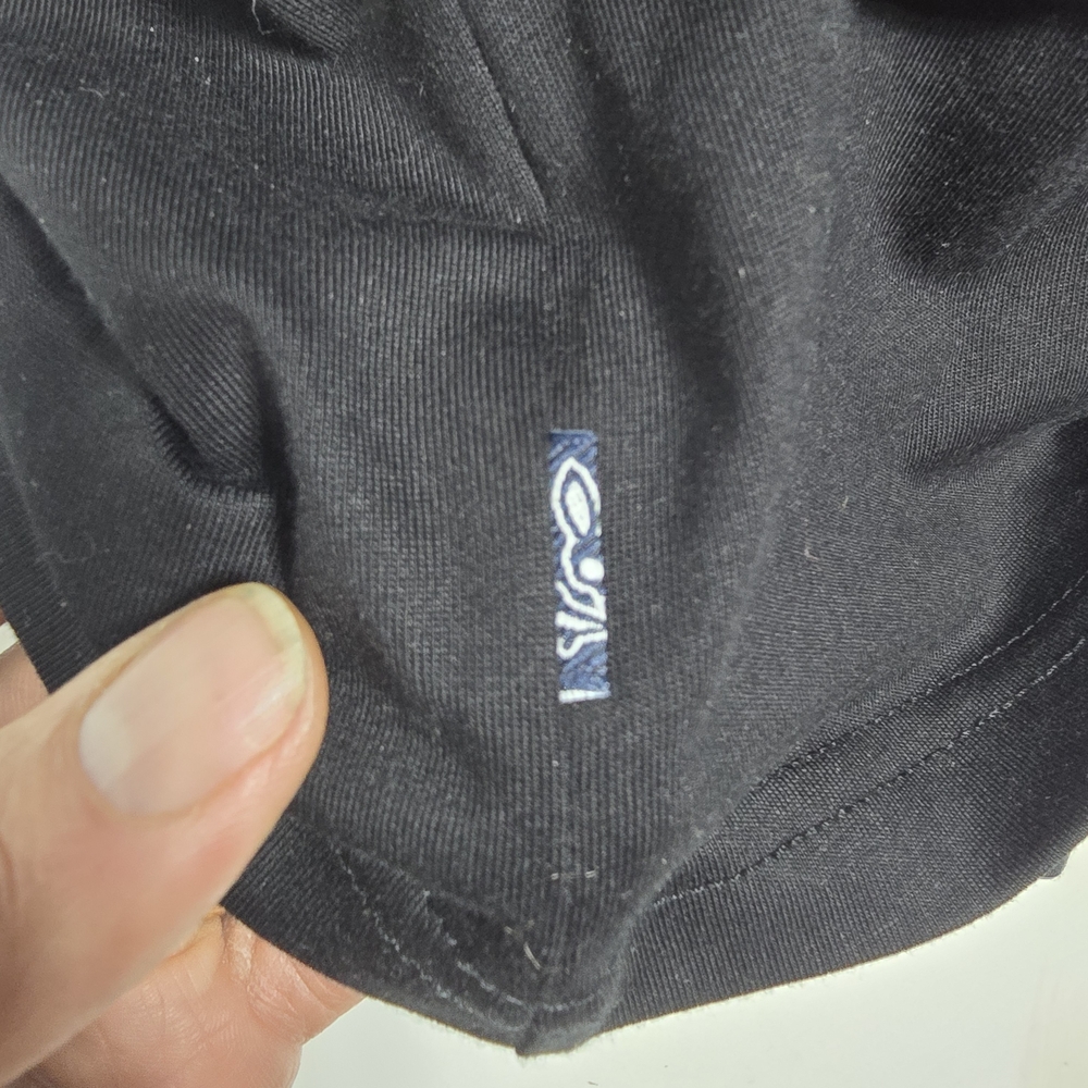 Psycho Bunny Black Tee with White Script Logo - Picture 6 of 8